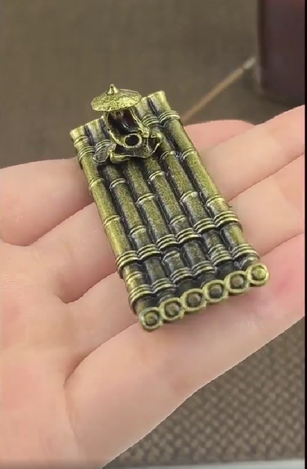 Pirinç Metal Lüx Balıkçı Tütsülük Kısa