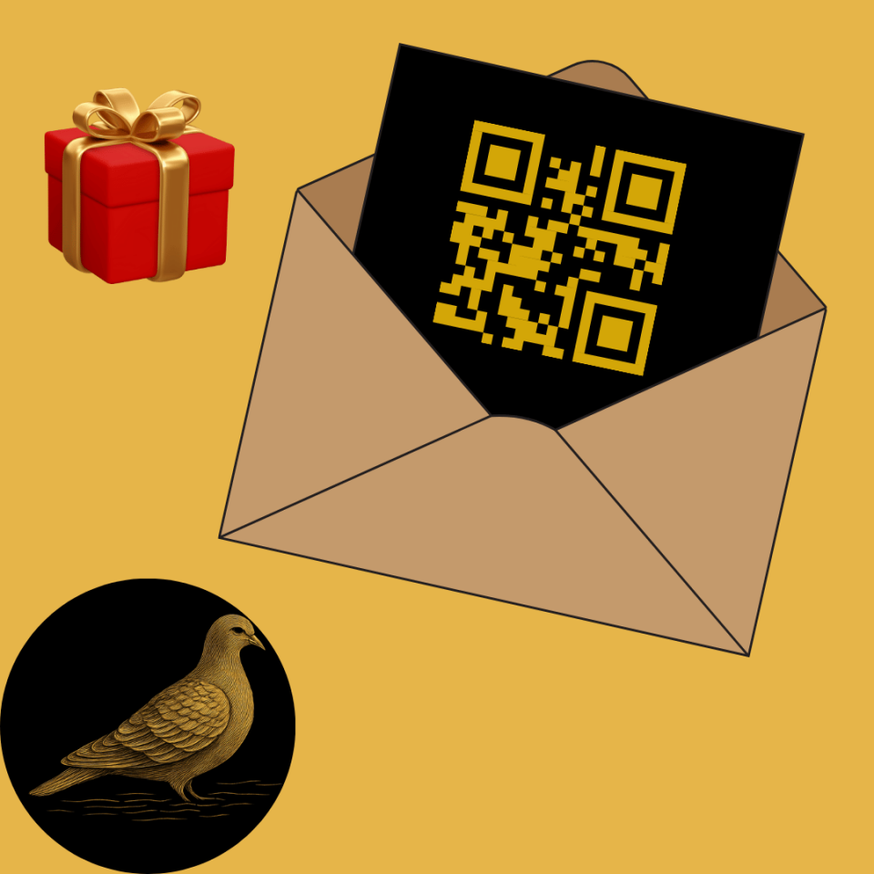 Güvercin Podcast Hediye Kartı | Huzuru Bul & Barışı Çağır