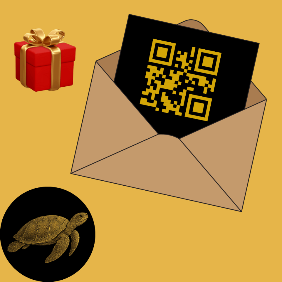 Kaplumbağa Podcast Hediye Kartı | Dayan & Kararlılıkla Yürü