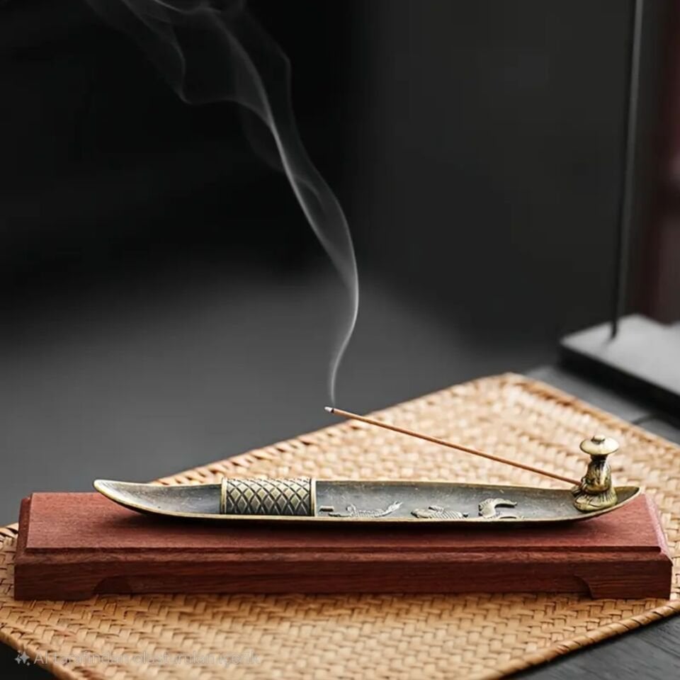 Pirinç Metal Lüx Balıkçı Tütsülük Uzun