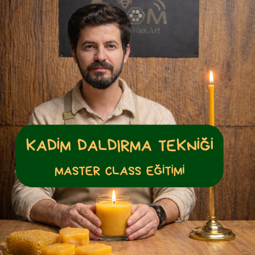 Masterclass: Kadim Daldırma Tekniği Balmumu Yapma