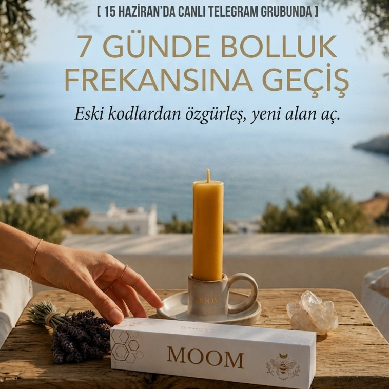 7 Günde Bolluk Frekansına Geçiş + Mola mum